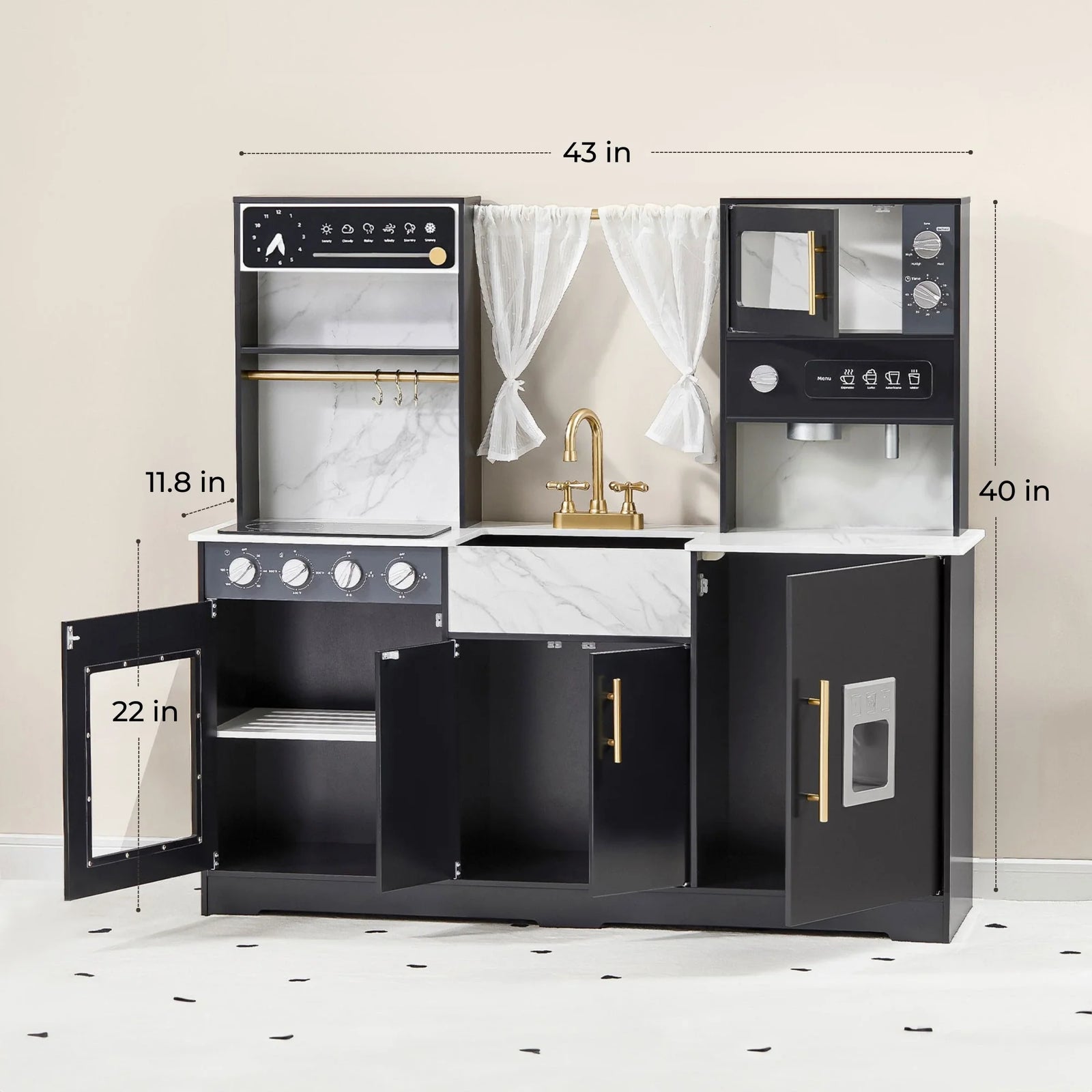 Tiny Land Iconic Kitchen - Black
