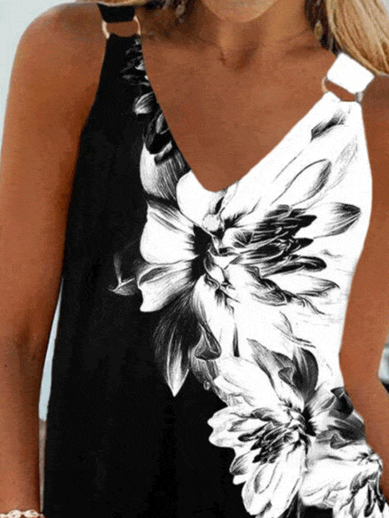 Tank Top with V-Neck