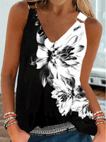 Tank Top with V-Neck