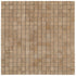 Riverbed Walnut Travertine Tumbled Mosaic Floor and Wall Tile - Livfloors Collection