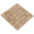 Riverbed Walnut Travertine Tumbled Mosaic Floor and Wall Tile - Livfloors Collection