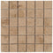 Riverbed Walnut Travertine Tumbled Mosaic Floor and Wall Tile - Livfloors Collection