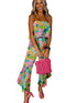 Wide Leg Ruffle Jumpsuit