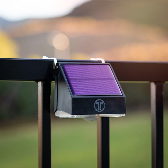Lámpara solar con sensor de movimiento para exteriores Cree-1000® | Osram de Alemania | Atardecer a amanecer | Paquete de 2 