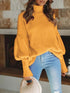 Red Merry Christmas Turtleneck Sweater