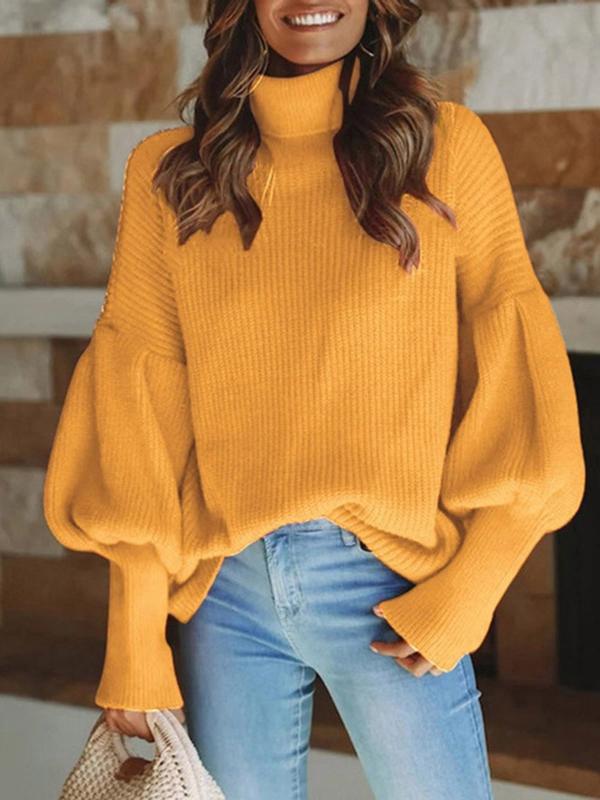 Red Merry Christmas Turtleneck Sweater