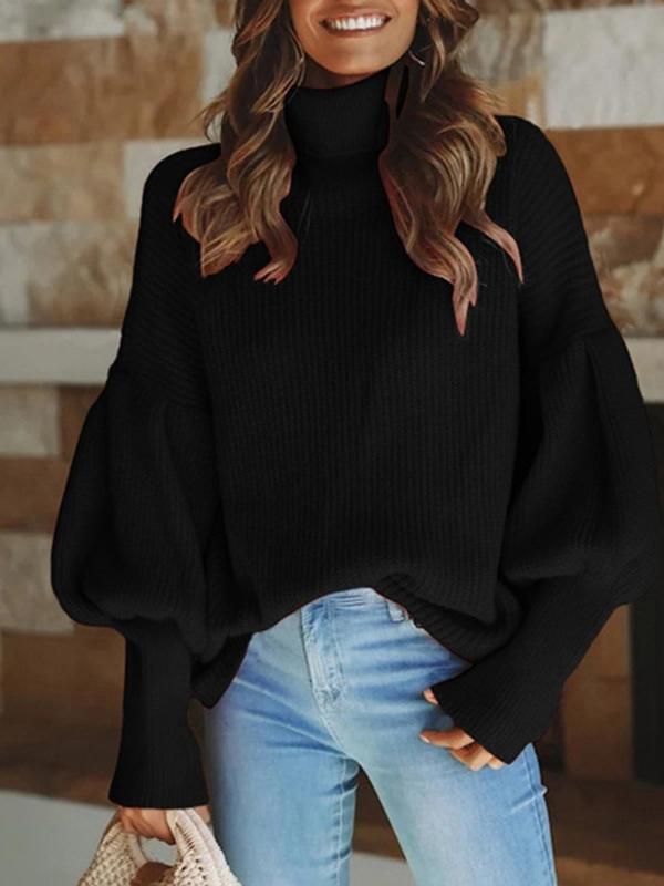 Red Merry Christmas Turtleneck Sweater