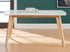 Mesa de comedor moderna retro de mediados de siglo