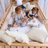 Twin Size Montessori House Bed for Kids with Fence