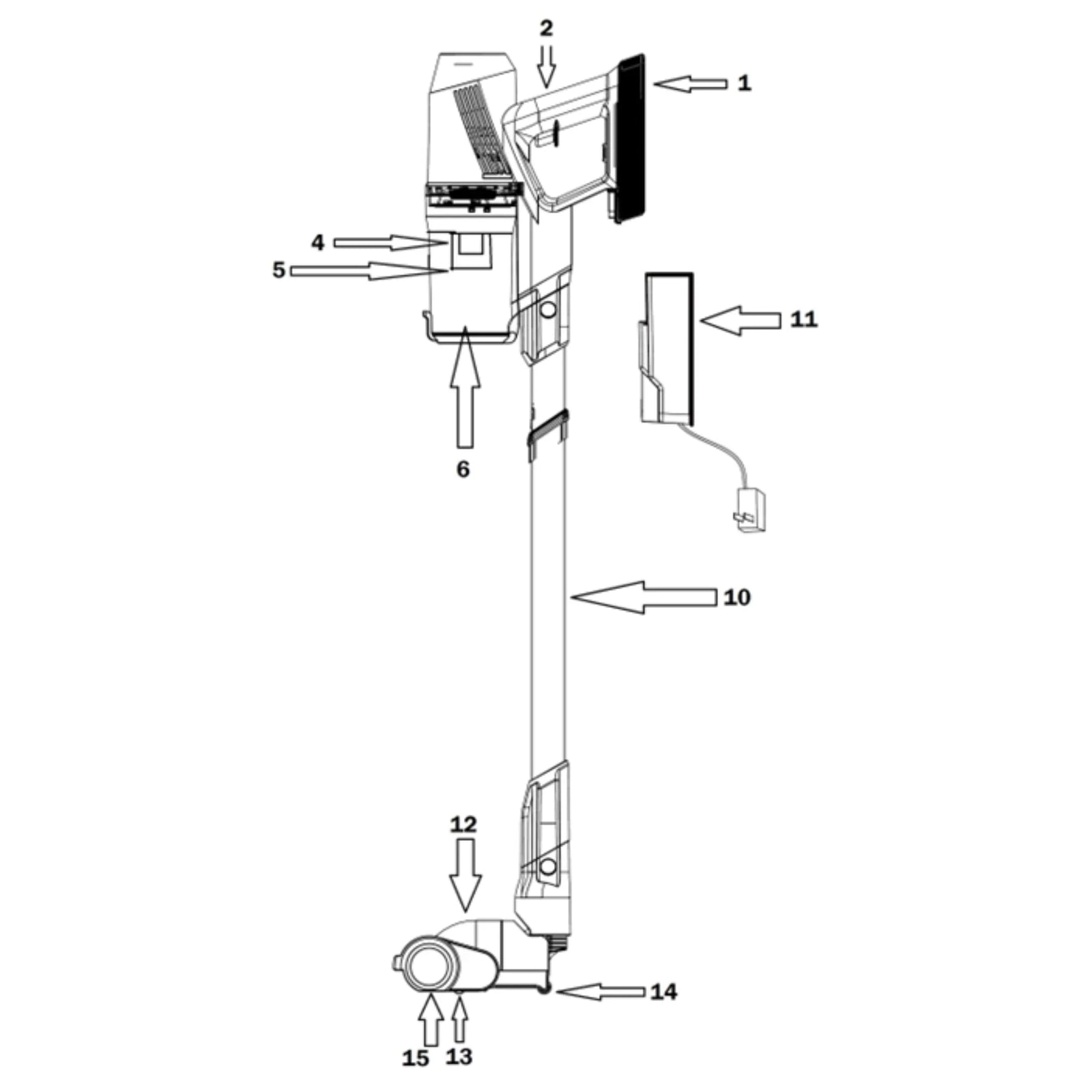 Bissell BGSV696 2-in-1 Battery Powered Stick Vacuum