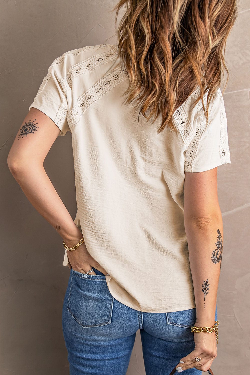 White Eyelet Playsuit