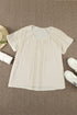 White Eyelet Playsuit