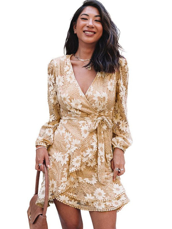 Party Lace Mini Dress