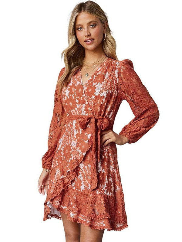 Party Lace Mini Dress
