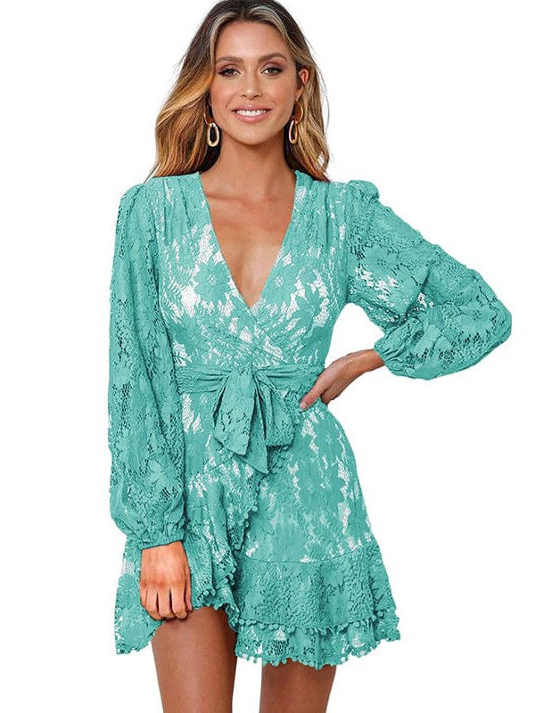 Party Lace Mini Dress