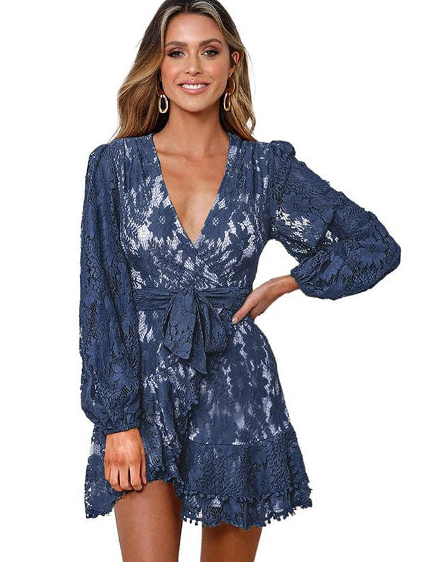 Party Lace Mini Dress