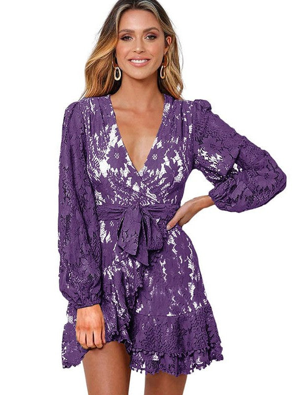 Party Lace Mini Dress