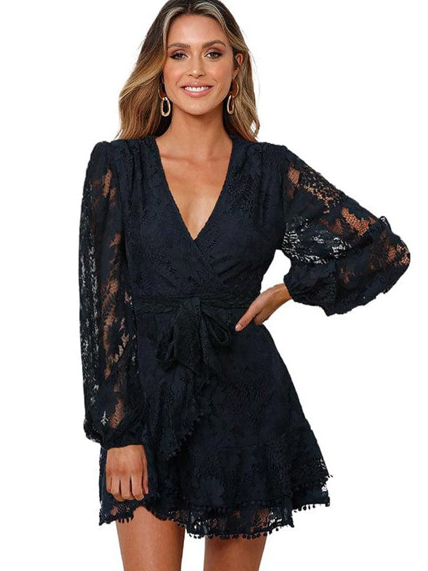 Party Lace Mini Dress