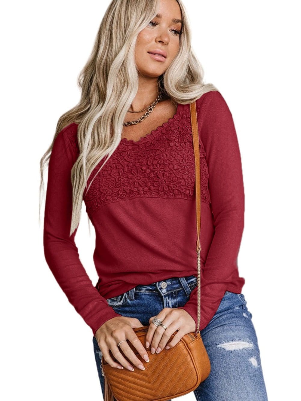 Alluring Printed Blouse