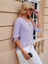 Soft and Stretchy Mock Neck T-Shirt