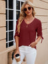 Soft and Stretchy Mock Neck T-Shirt
