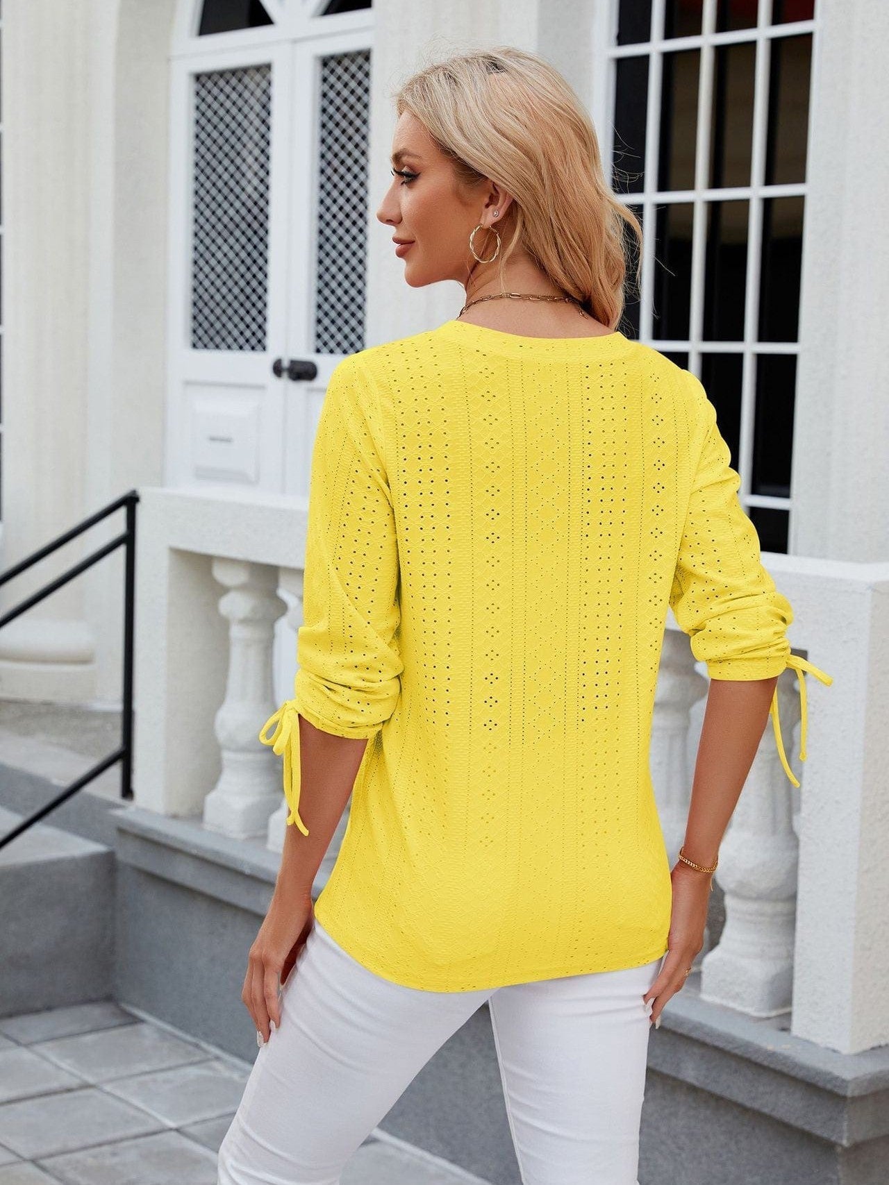 Soft and Stretchy Mock Neck T-Shirt