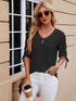 Feminine Mock Neck Top