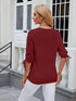 Soft and Stretchy Mock Neck T-Shirt