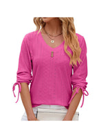 Feminine Mock Neck Top