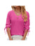 Feminine Mock Neck Top