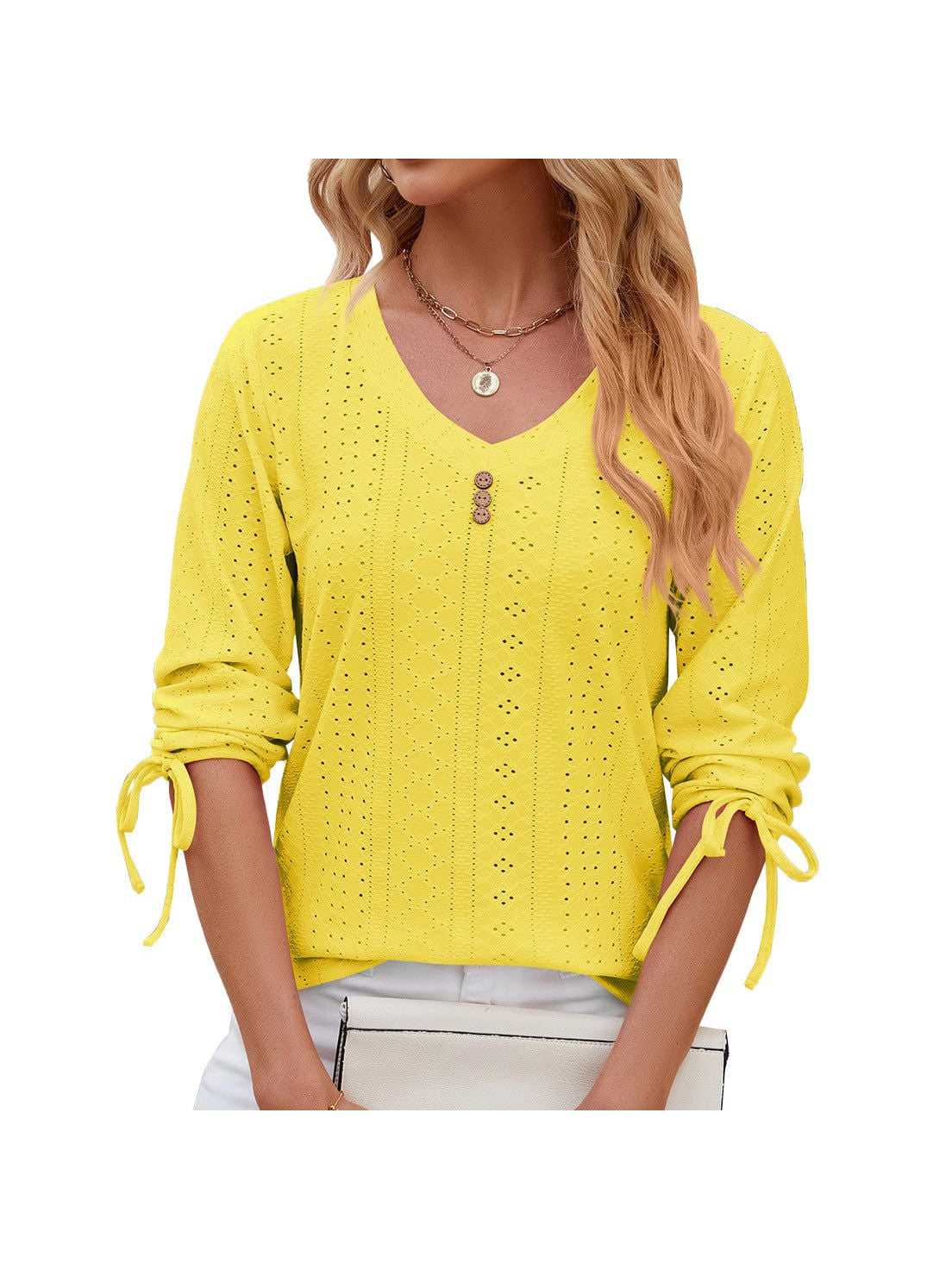 Soft and Stretchy Mock Neck T-Shirt