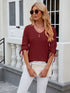Soft and Stretchy Mock Neck T-Shirt