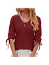 Feminine Mock Neck Top