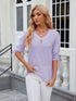 Soft and Stretchy Mock Neck T-Shirt