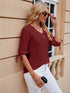 Feminine Mock Neck Top