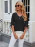 Soft and Stretchy Mock Neck T-Shirt