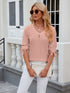 Soft and Stretchy Mock Neck T-Shirt