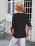 Soft and Stretchy Mock Neck T-Shirt