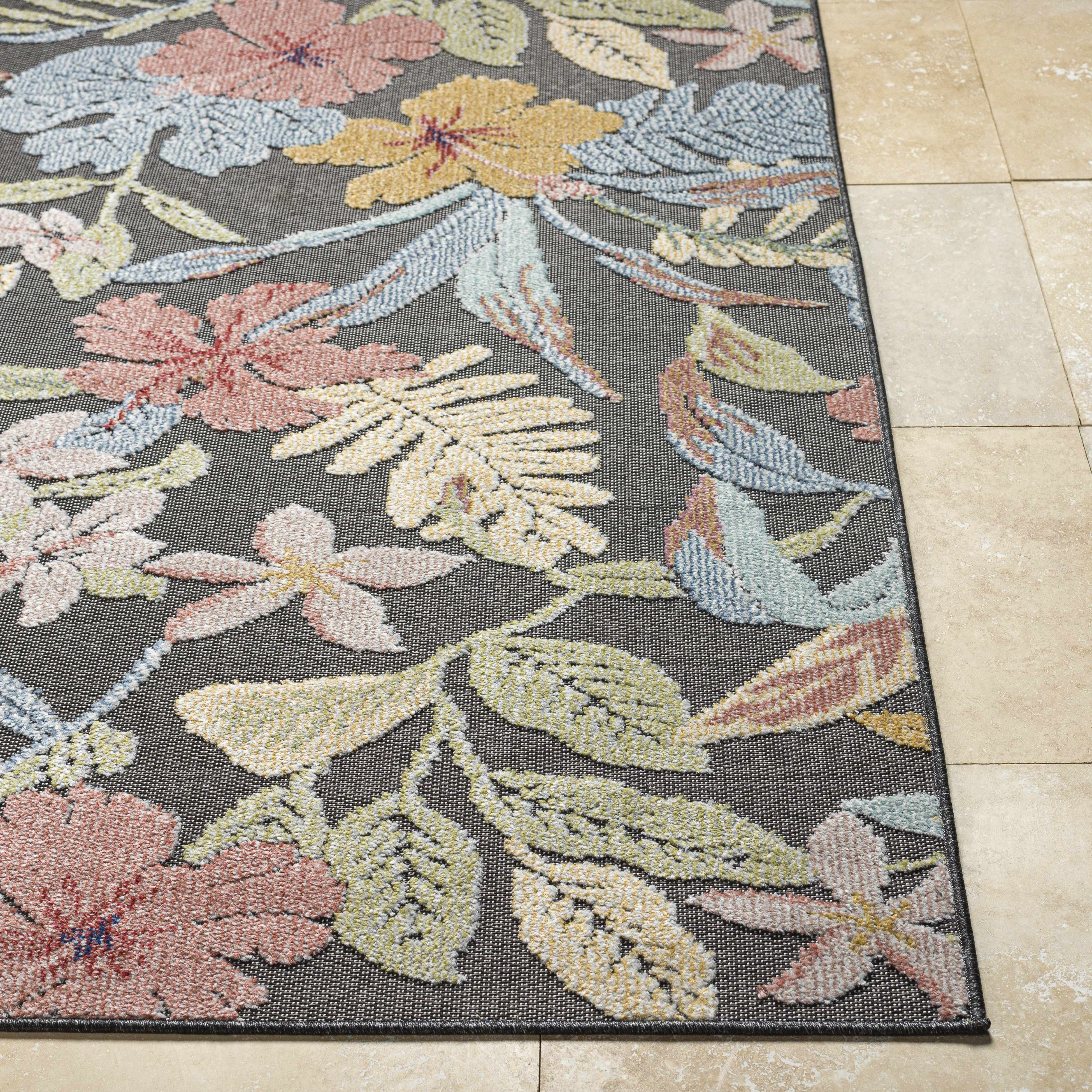 Vicky Floral Outdoor Area Rug