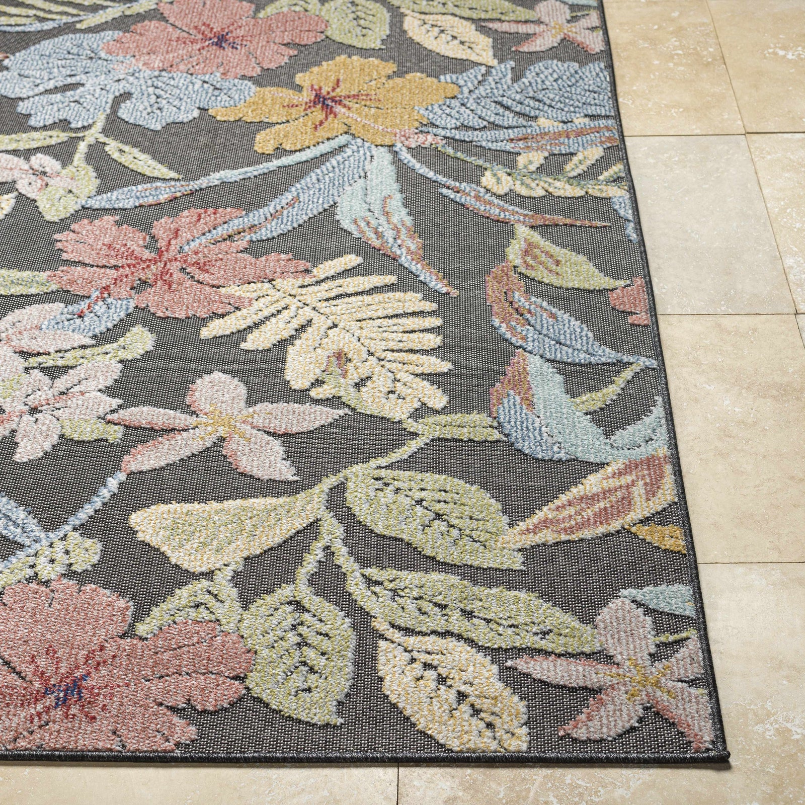 Vicky Floral Outdoor Area Rug