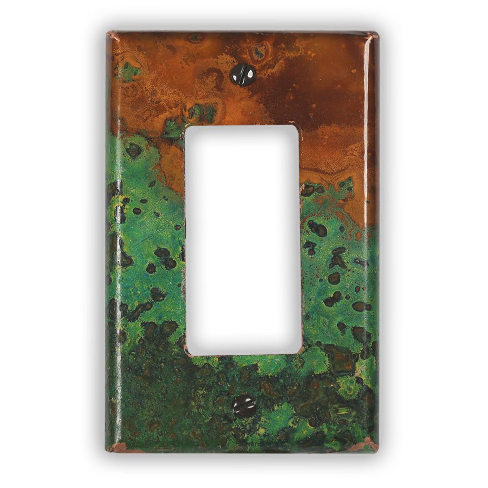 Verde Copper - 1 placa de pared basculante