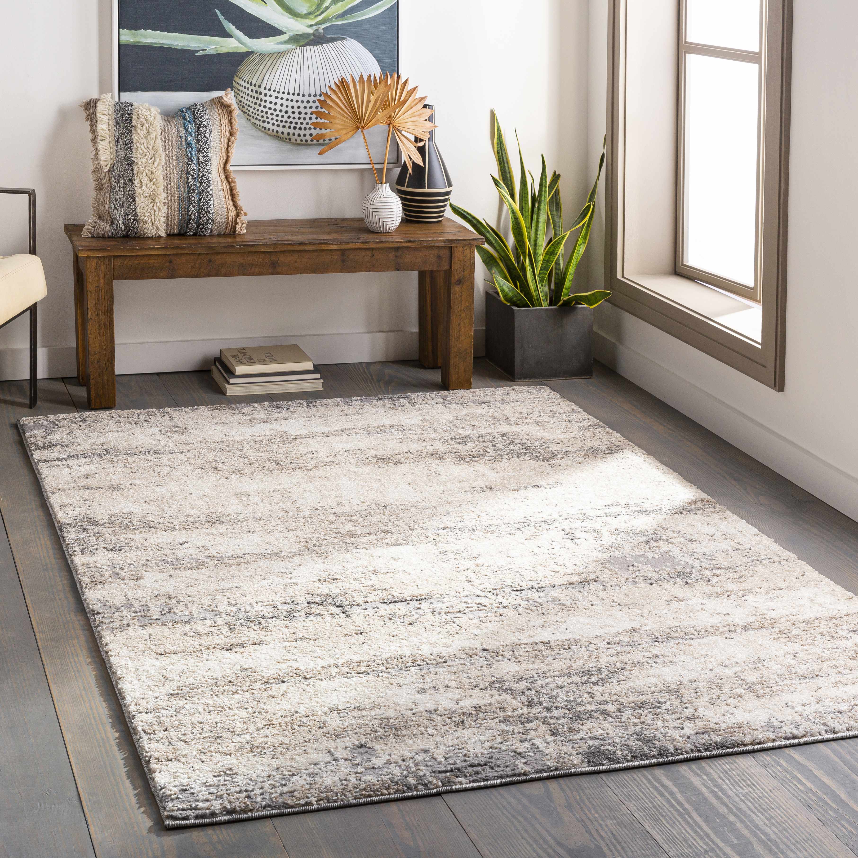 Alfombra de felpa texturizada Vesper
