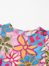 Chic Floral Print Top