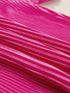Women's Pink Pleated Shorts and Top Set