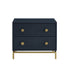 Zoie 2 Drawers Nightstand