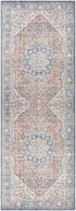 Alfombra lavable Wacousta roja y azul - Edición limitada