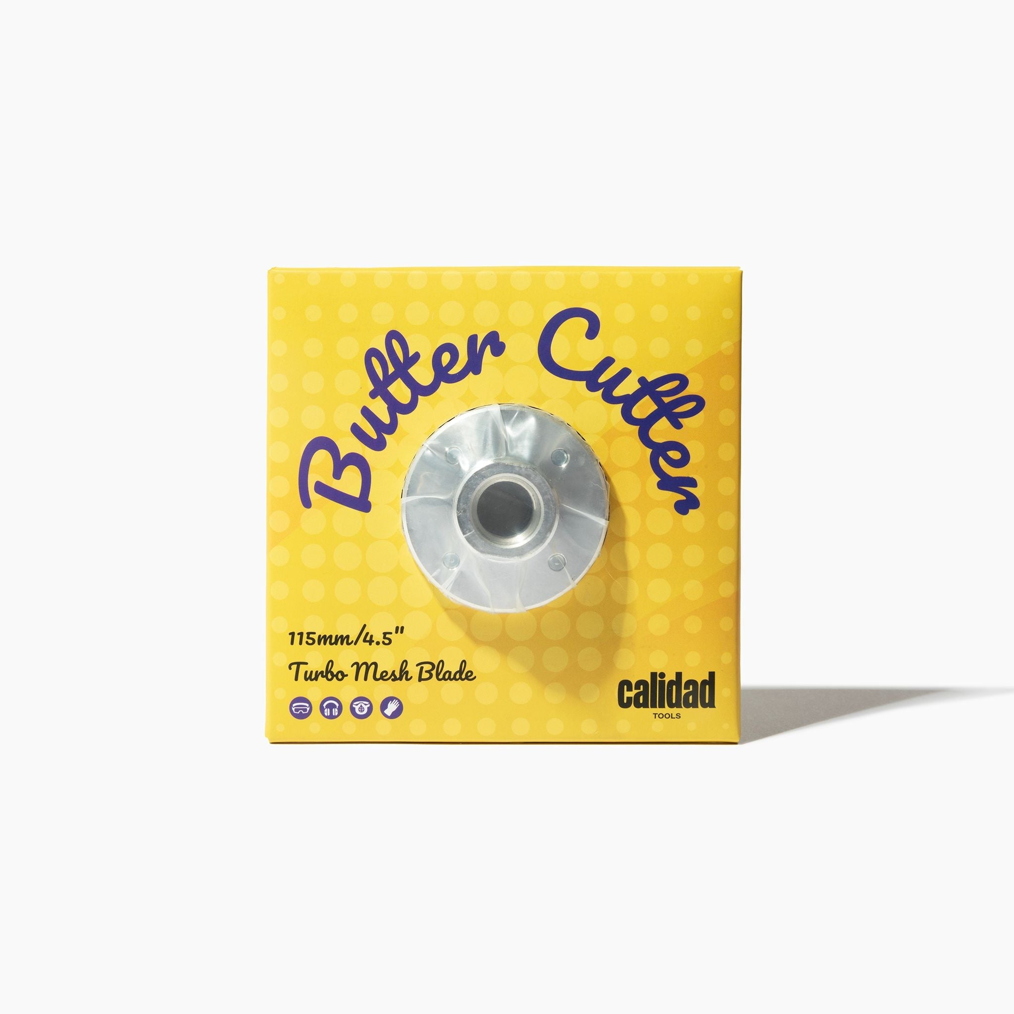 Calidad 4.5" Turbo Mesh Flush Mount "Butter Cutter" Grinder Blade (with Flange)