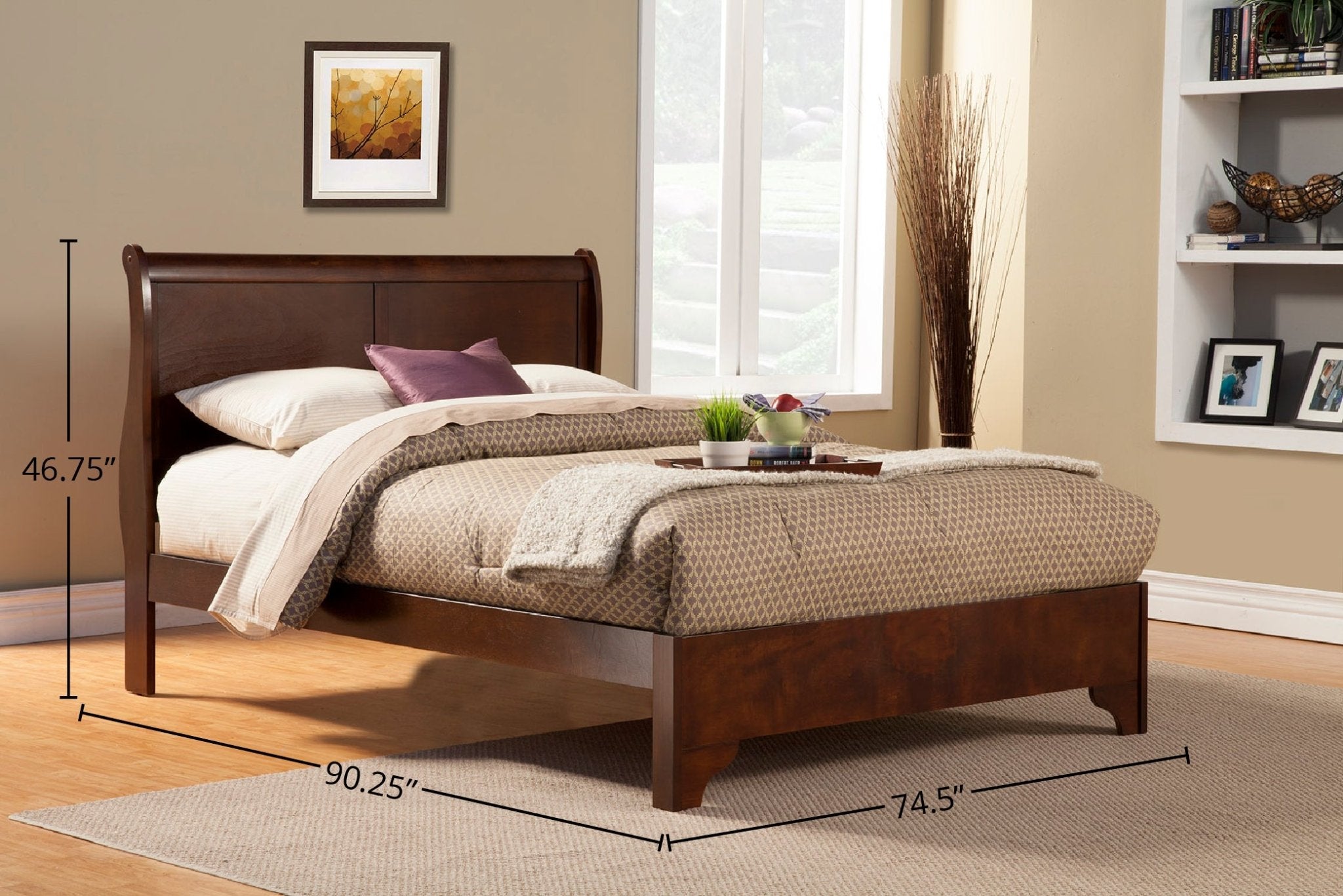 Cama West Haven, capuchino
