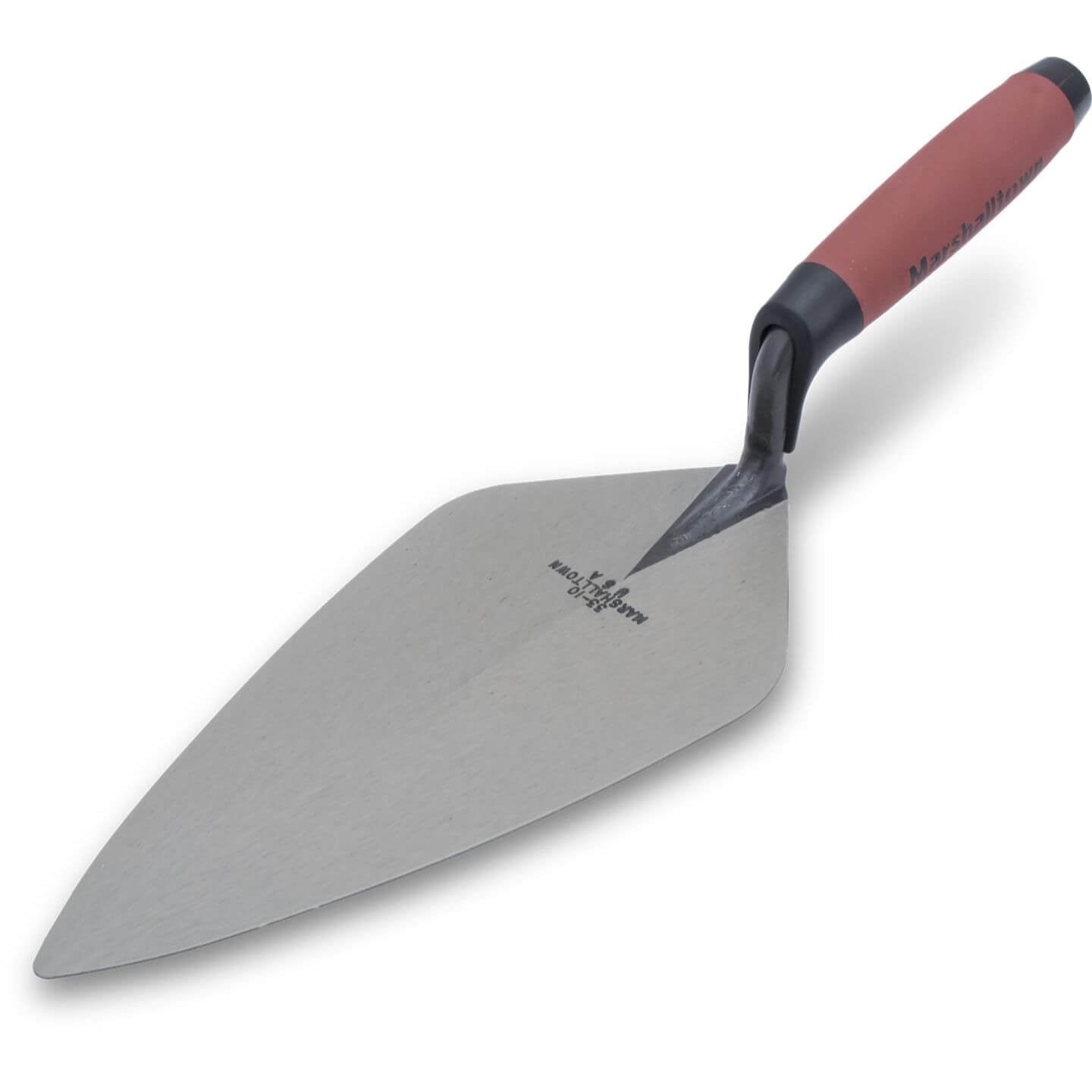 Marshalltown 10121 Paleta para ladrillos de 10", diseño Londres - Mango DuraSoft 