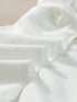 Modern White Ruffle Top